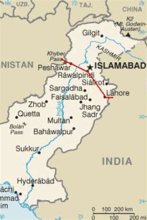 Khyber Pass Bolan Pass Map - My Maps