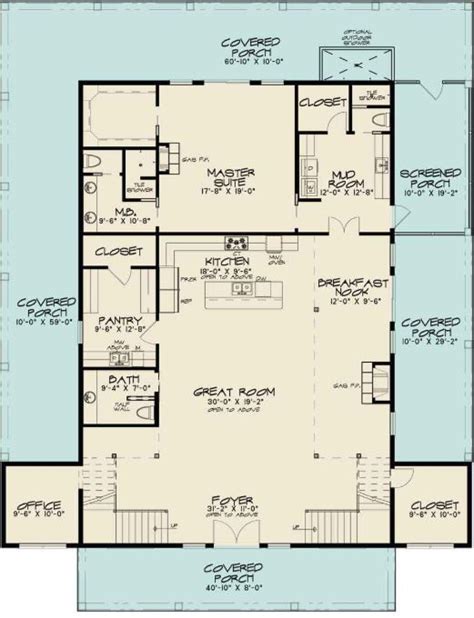 15+ Amazing Two-Story Barndominium Floor Plans | Barn homes floor plans ...