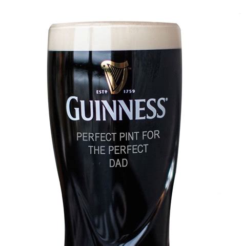 Guinness Engraved Personalized Gravity Pint Beer Glass: Amazon.co.uk ...