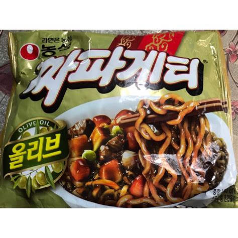 Nongshim Chapagetti Jjajangmyeon Jajangmyeon Roasted Black Bean Sauce ...