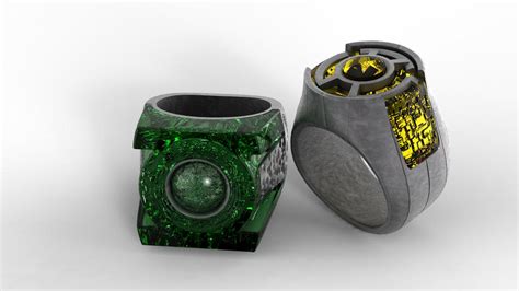 Green Lantern - movie rings by dubean33 on DeviantArt