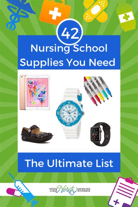 42 Nursing School Supplies You Need - The Ultimate List