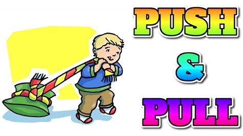 [Technology 84] ALL ABOUT FORCE PUSH AND PULL | Learning english for ...