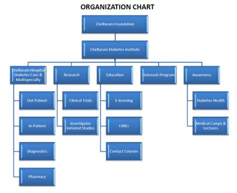 Hospital Organization Chart | Chellaram Hospital Pune