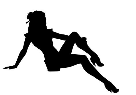 pin up girl silhouette clipart 10 free Cliparts | Download images on ...