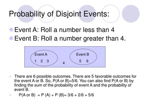 PPT - Probabilities of Disjoint and Overlapping Events PowerPoint ...