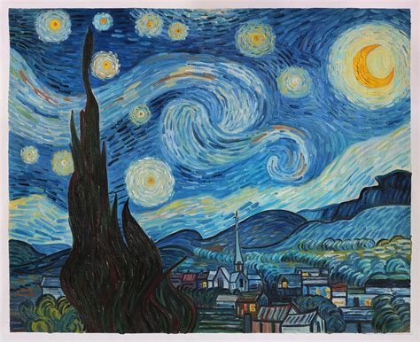 The Starry Night - Vincent van Gogh Paintings