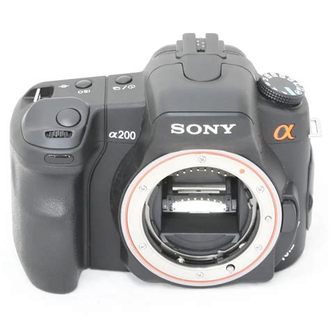 [USED] Sony A200 SLR Digital Camera + Sony 18-70mm Lens + Sony 75-300mm ...