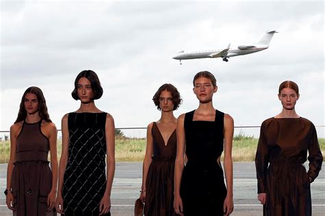 Hermes hosts fashion show at Paris airport hangar | Reuters