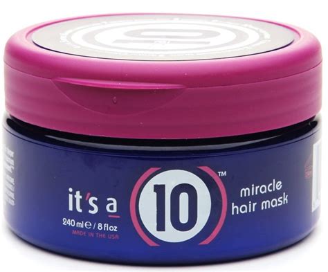 It's a 10 Miracle Hair Mask ingredients (Explained)