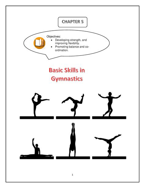 Chapter 5 - Basic Skills IN Gymnastics - 1 Objectives: Developing ...