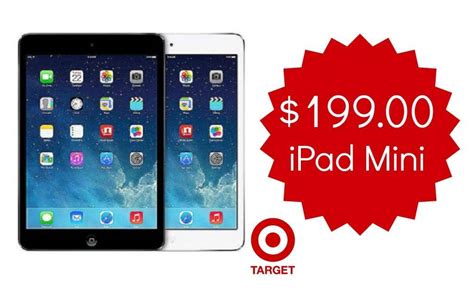 Apple iPad Mini only $199 at Target or Price Match at Walmart!