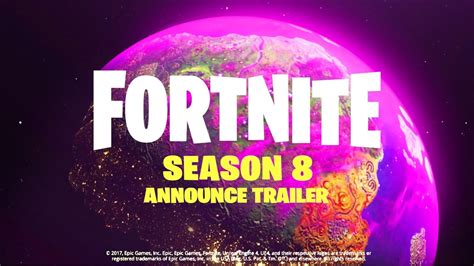 SEASON 8 TRAILER - Fortnite (Official Fortnite Season 8 Trailer ...