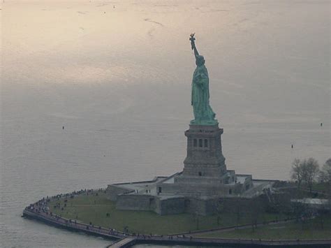 Statue of Liberty - Aerial VIew 1 | Flickr - Photo Sharing!