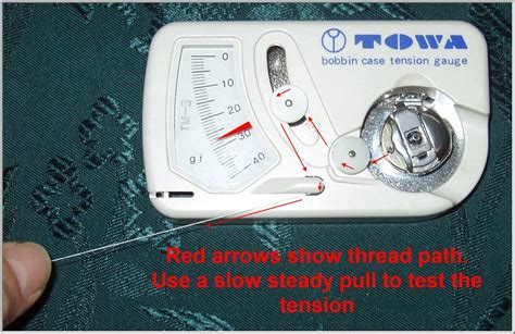 How to Use a Towa Bobbin Tension Gauge - EMBROIDERY-PRO