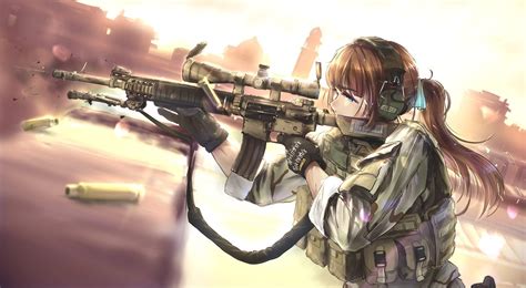 Anime Girl Sniper Wallpapers - Wallpaper Cave