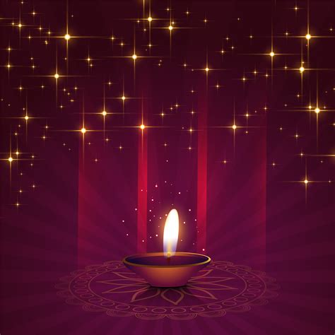 beautiful diya background for diwali festival - Download Free Vector ...