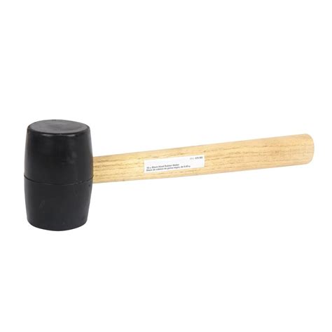 HDX 16 oz. Rubber Mallet-31030 - The Home Depot