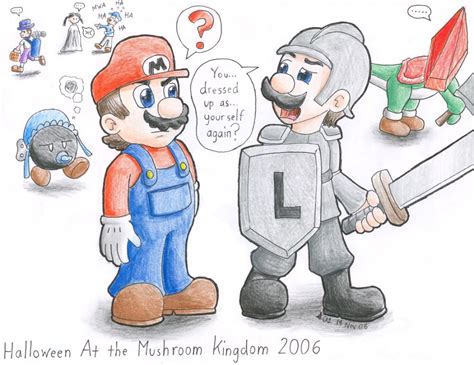 Mario Halloween 2006 by Meteor-Summoner on DeviantArt