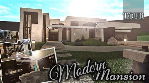 Modern Mansion | Tour | Bloxburg Roblox - YouTube