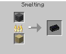 Image - Black Iron Ingot Smelting Recipe.png | Minecraft Superheroes ...