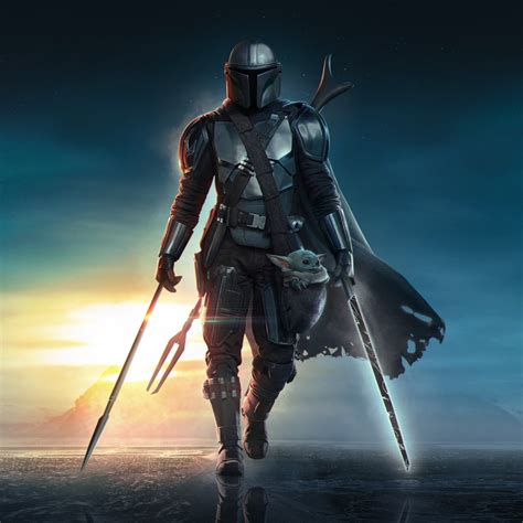 2048x2048 Resolution The Mandalorian Character Ipad Air Wallpaper ...