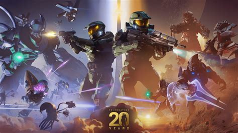 Halo Wallpaper 4K, Xbox, 20th Anniversary, 2021