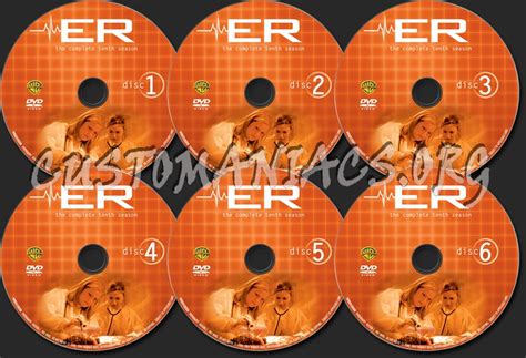 ER Season 10 dvd label - DVD Covers & Labels by Customaniacs, id ...