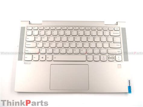 Lenovo Yoga C740-14IML 14.0" Upper Case Palmrest Keyboard bezel US ...