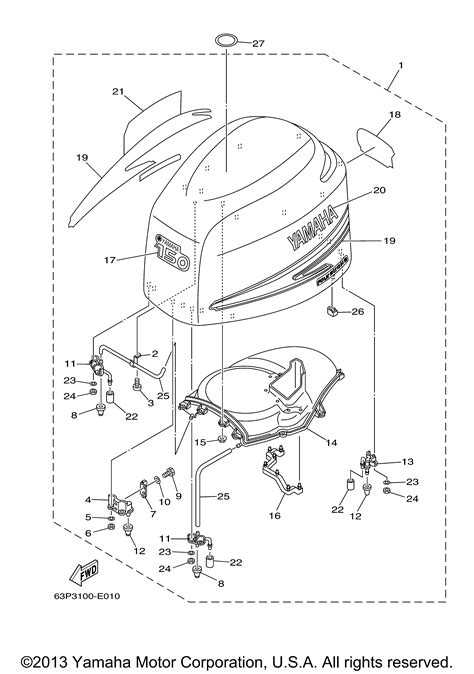 Yamaha 150 Outboard Motor Parts Diagram | Reviewmotors.co