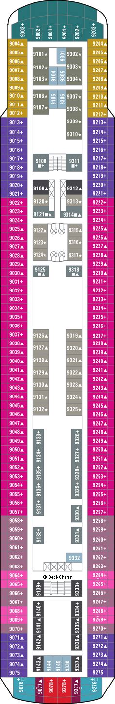 Norwegian Sun Deck Plans: Ship Layout, Staterooms & Map - Cruise Critic