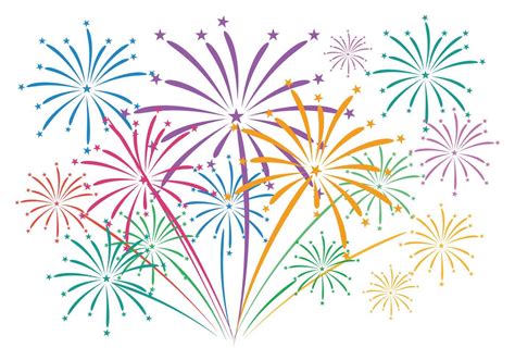 Fireworks with background vector 161933 Vector Art at Vecteezy