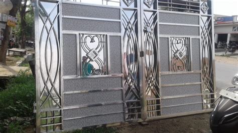 Modern Steel Gate Design, Gate Designs Modern, Modern Gate, Metal Gates ...