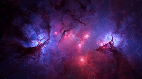 Triumph Volumetric Nebula 4k Wallpaper,HD Digital Universe Wallpapers ...