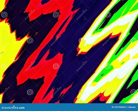 Simple Paint Abstract Pop Art Background Stock Illustration ...