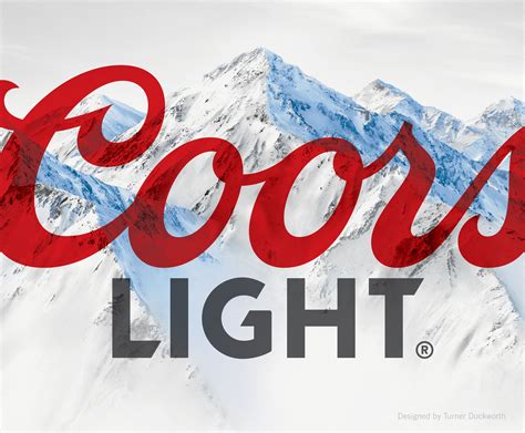 Coors Light Logo | Coors light, Beer design, Coors