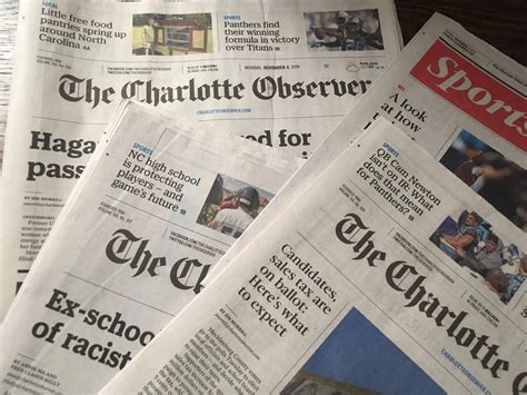 Charlotte Observer To End Printed Saturday Paper Next Year | WFAE