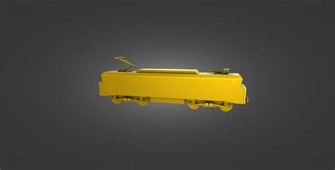 STL file NS 1800 electric locomotive of Dutch railways・3D printable ...