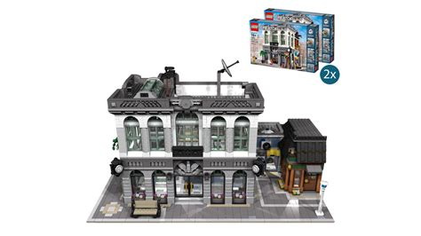 LEGO MOC Brick Bank with Coffee Shop by dagupa | Rebrickable - Build ...