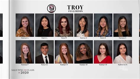 Saluting the Class of 2020 —Troy High School | NBCLA - YouTube