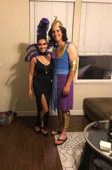 Yzma and Kronk Couple's Costume | Idee per costumi, Carnevale fai da te ...