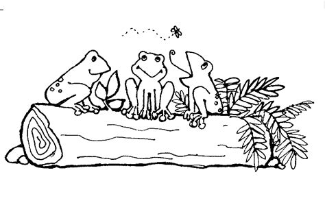 { Mormon Share } Frogs On A Log | Art, Clip art, Black and white