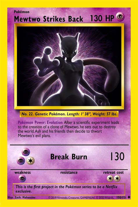 Pokemon the Movie: Mewtwo Strikes Back - Evolution (2019) - Posters ...