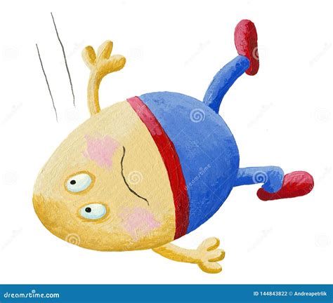 Humpty Dumpty Cartoon Vector Illustration | CartoonDealer.com #76553012