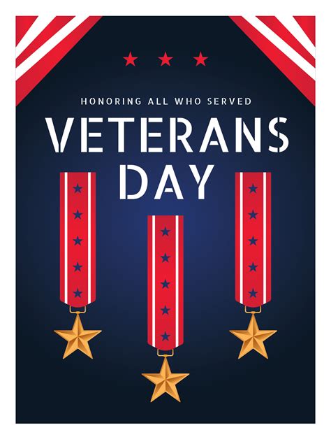 Veterans Day Posters Free Printable