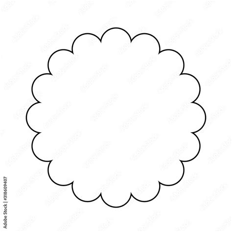 Scallop Shape Clipart