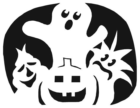 Ghost Face Stencils Printable