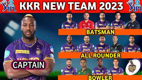 Ipl 2023 Kolkata Knight Riders Team Full Squad Kkr Full Squad 2023 ...