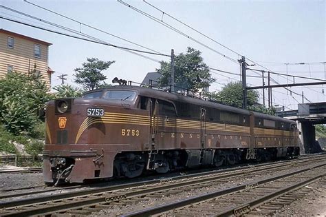 Pennsylvania Railroad ALCO PA-1 #5753 and #5752 at South Amboy, New ...