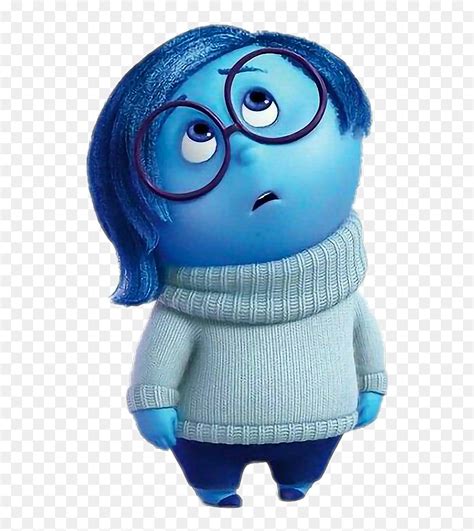 Inside Out Sadness Cartoon, HD Png Download - vhv